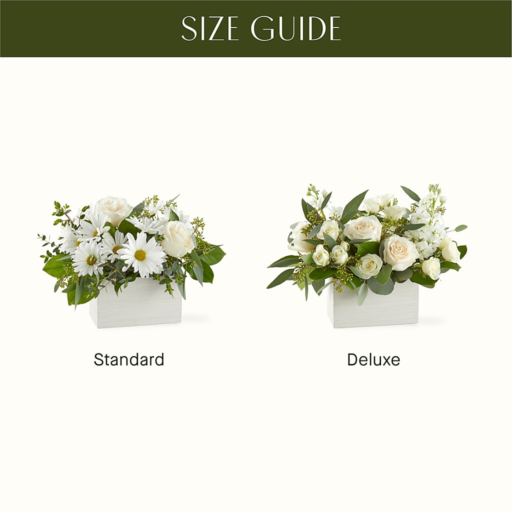 Fresh Linen Box Bouquet –  Flowers Atlanta, Atlanta GA