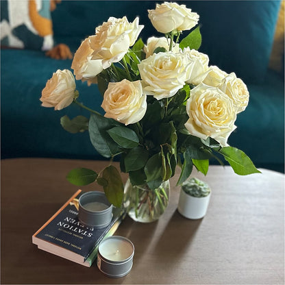Long Stem Yellow Rose Bouquet –  Flowers Atlanta, Atlanta GA