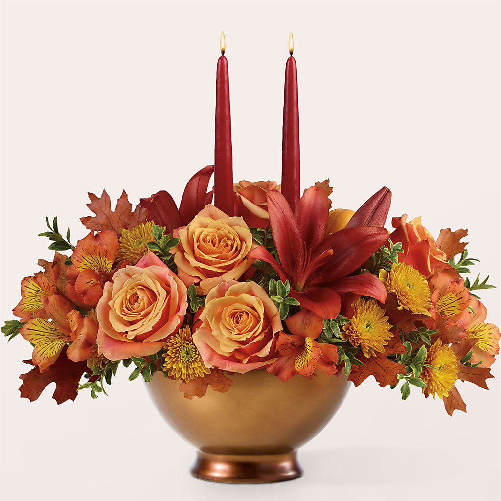 Harvest Table Centerpiece –  Flowers Atlanta, Atlanta GA
