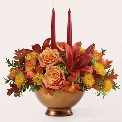 Harvest Table Centerpiece –  Flowers Atlanta, Atlanta GA