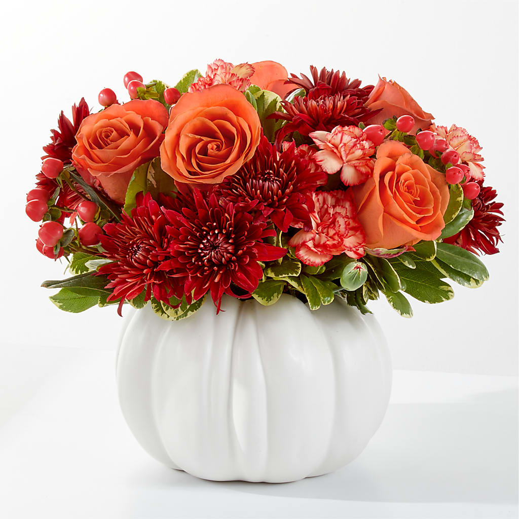 Autumn Air Pumpkin Bouquet –  Flowers Atlanta, Atlanta GA