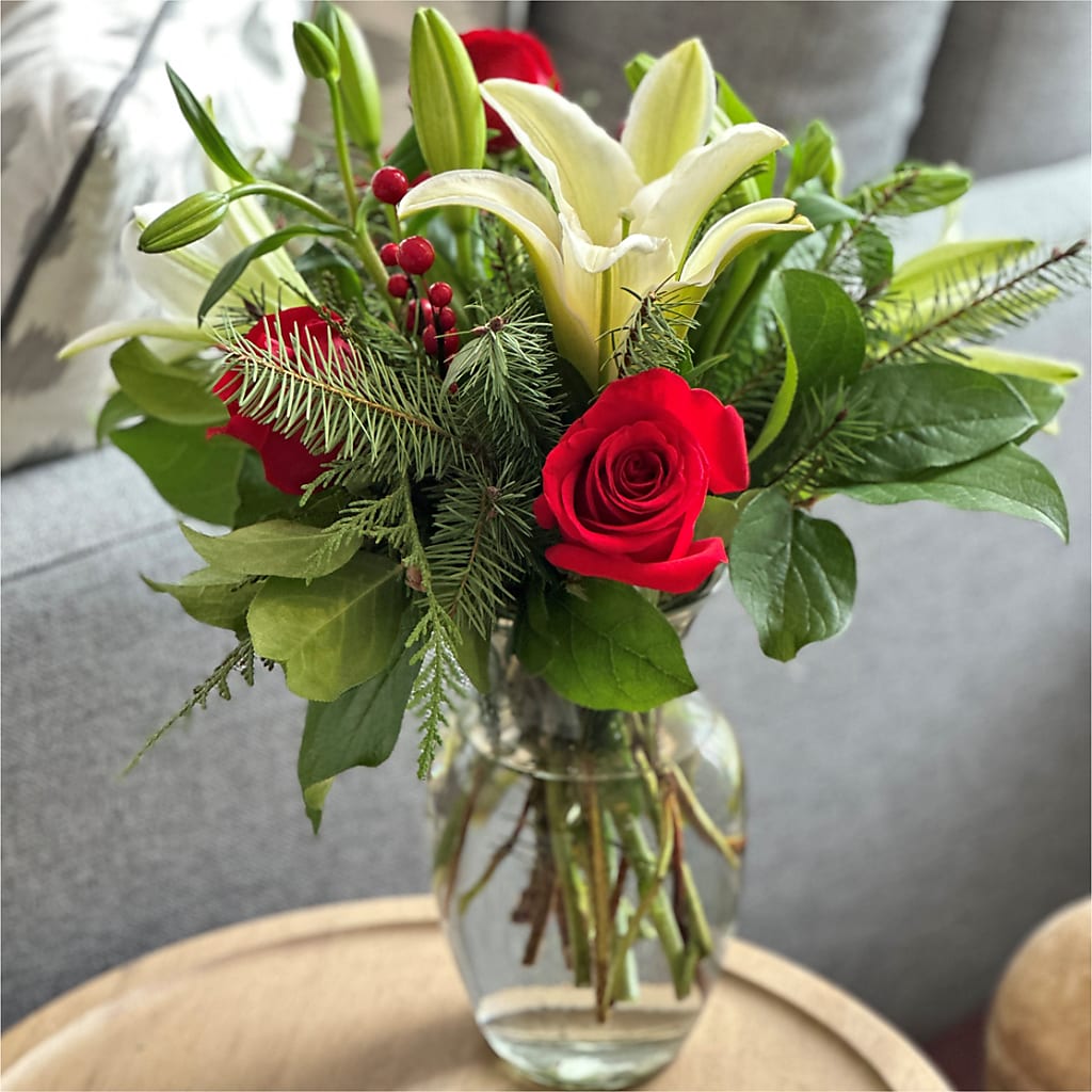 Sparkling Snowflakes Bouquet –  Flowers Atlanta, Atlanta GA