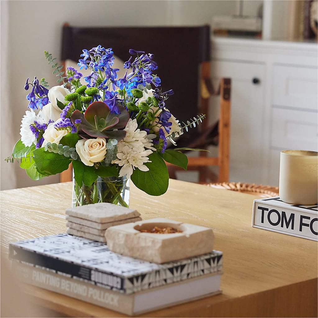 Cerulean Waves Bouquet –  Flowers Atlanta, Atlanta GA