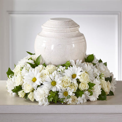 Ivory Gardens Cremation Adornment –  Flowers Atlanta, Atlanta GA