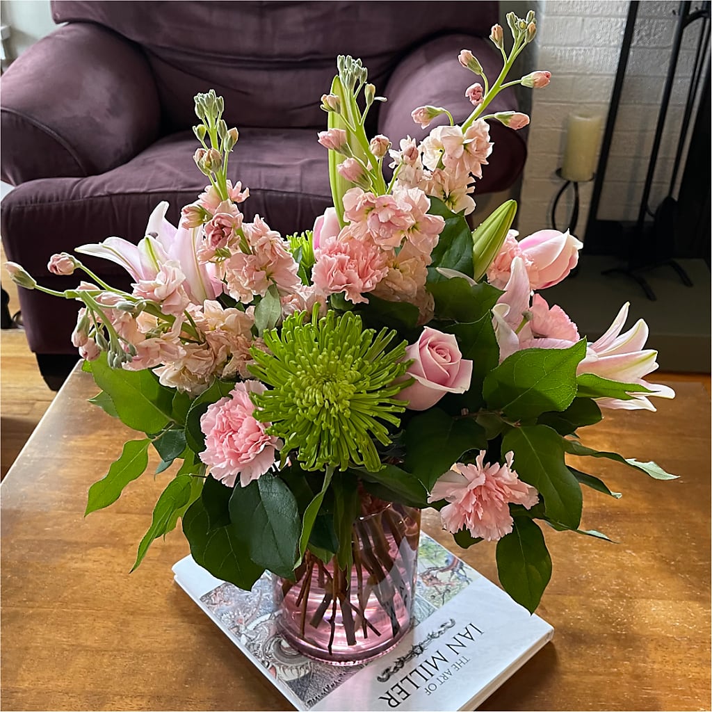 Pretty in Pink Bouquet –  Flowers Atlanta, Atlanta GA
