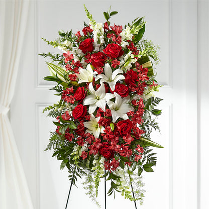 Everlasting Memory Standing Spray –  Flowers Atlanta, Atlanta GA