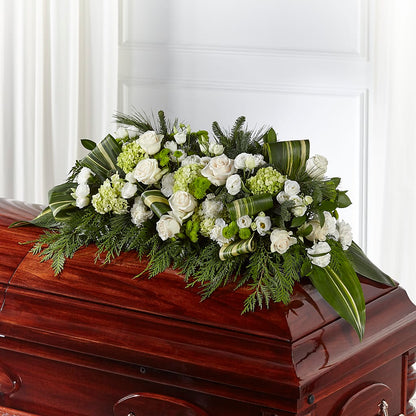 Hopeful Gesture Casket Spray –  Flowers Atlanta, Atlanta GA