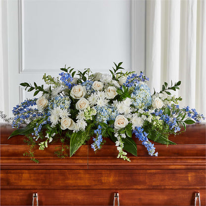 Timeless Essence Casket Spray –  Flowers Atlanta, Atlanta GA