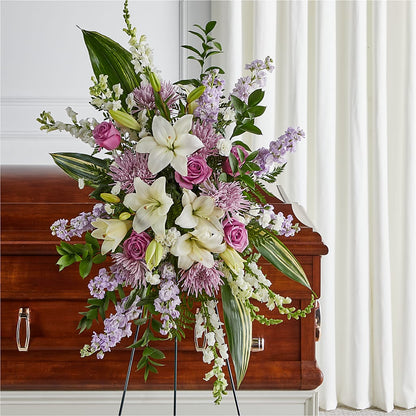 Grateful Hearts Standing Spray –  Flowers Atlanta, Atlanta GA