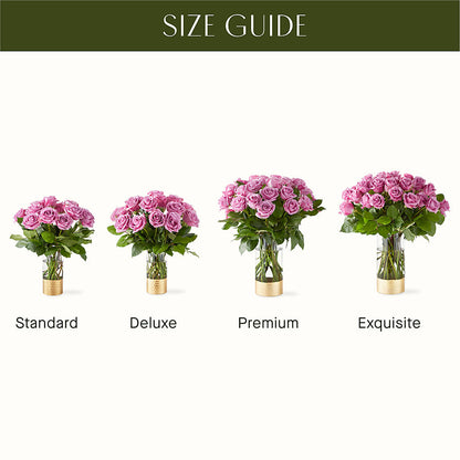 Secret Admirer Lavender Rose Bouquet –  Flowers Atlanta, Atlanta GA