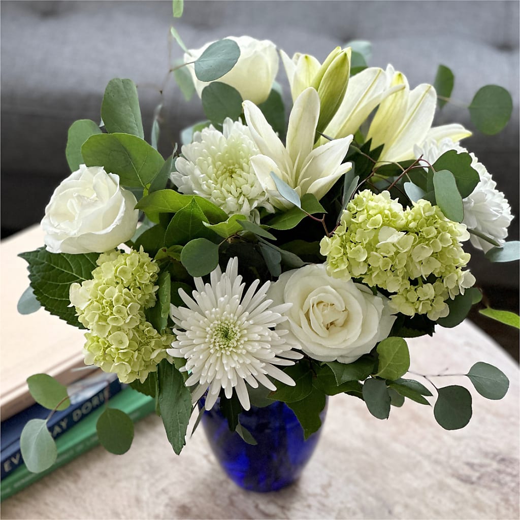 Snowy Dreams Bouquet –  Flowers Atlanta, Atlanta GA