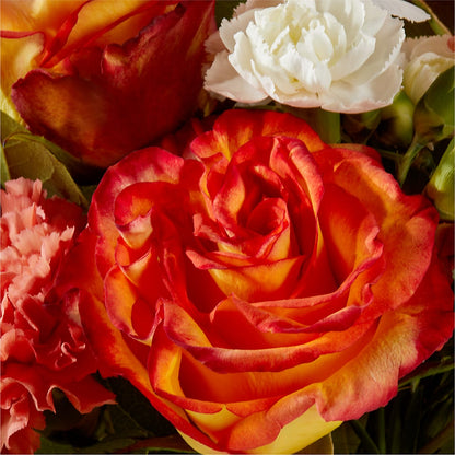 Apricot Glow Bouquet –  Flowers Atlanta, Atlanta GA