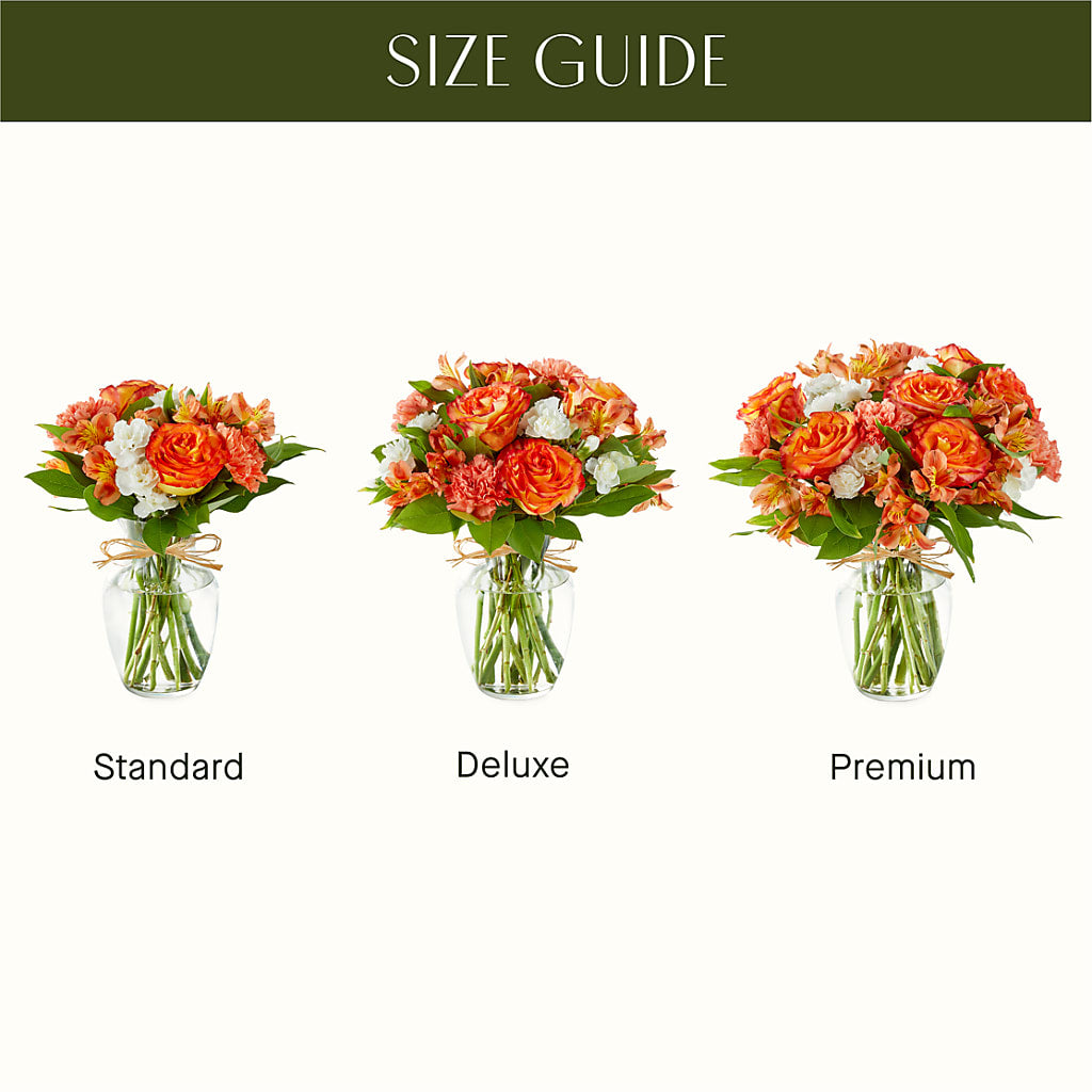 Apricot Glow Bouquet –  Flowers Atlanta, Atlanta GA