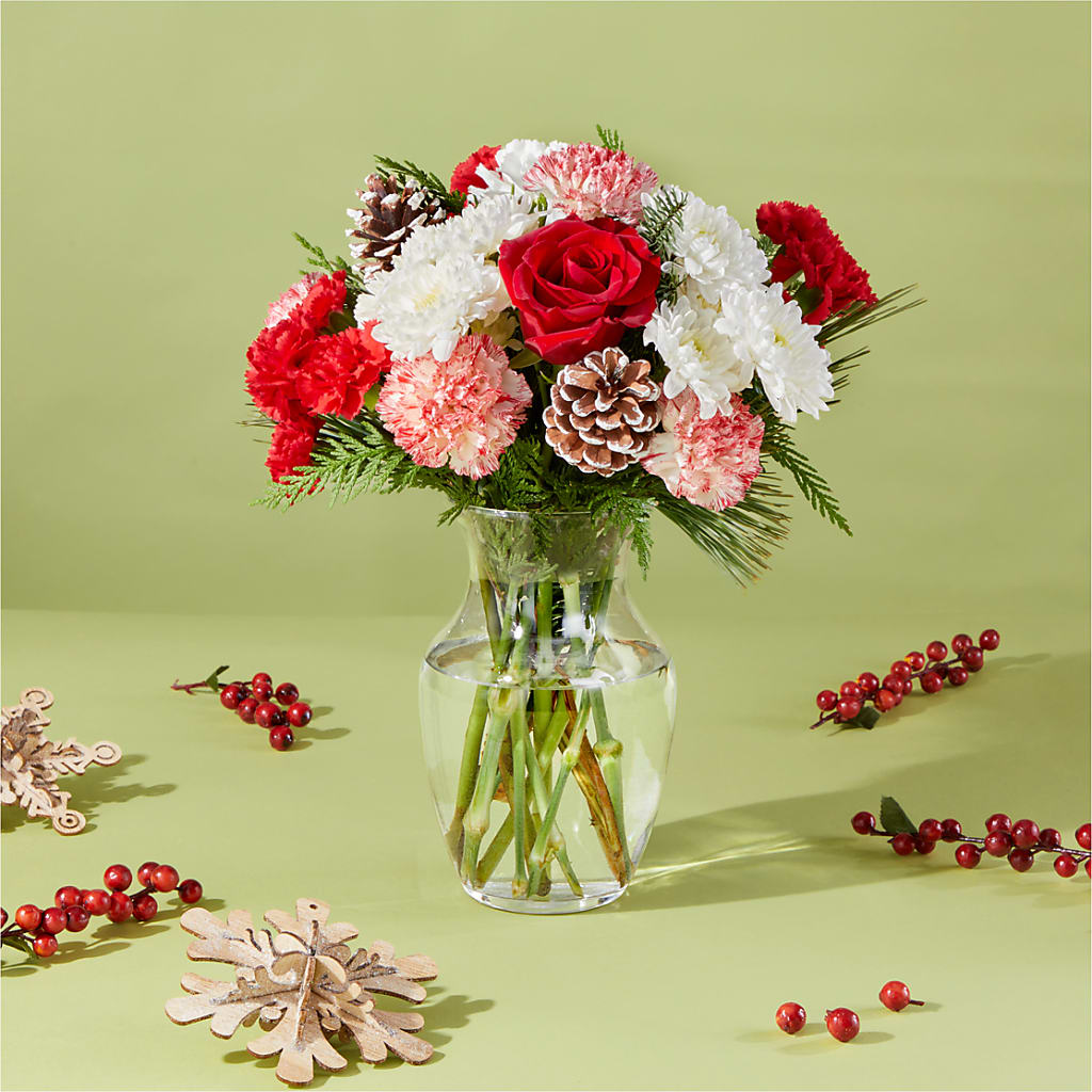 Candy Cane Lane Bouquet –  Flowers Atlanta, Atlanta GA