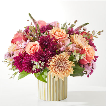 Berry Cobbler Bouquet with Ivory Vase –  Flowers Atlanta, Atlanta GA