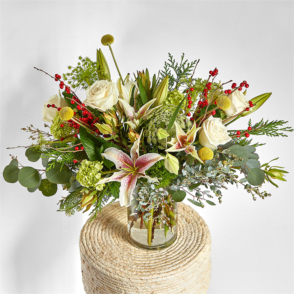 Berry & Bright Bouquet –  Flowers Atlanta, Atlanta GA