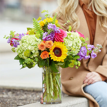 Vibrant Greetings Bouquet –  Flowers Atlanta, Atlanta GA