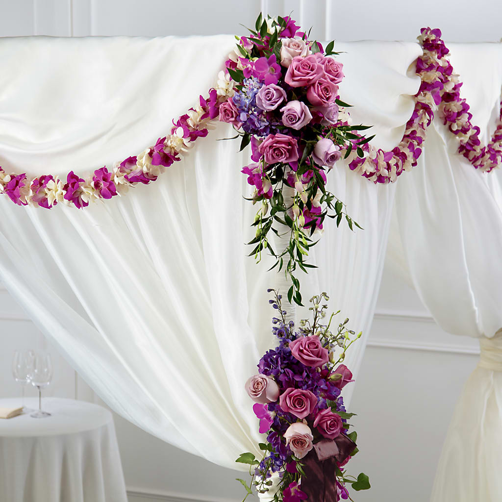 Color & Light Chuppah Decor –  Flowers Atlanta, Atlanta GA