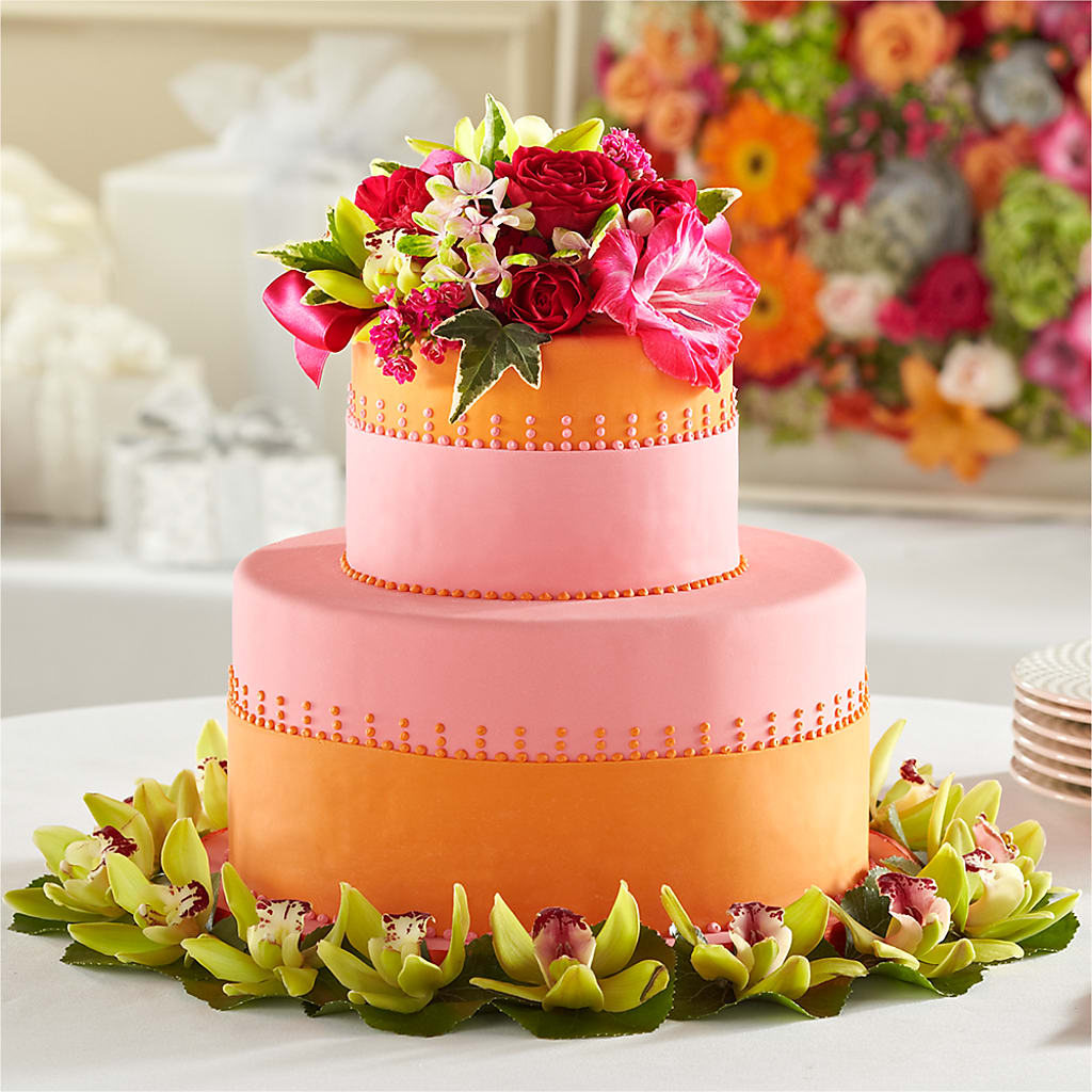 Sweet Citrus Cake Decor –  Flowers Atlanta, Atlanta GA
